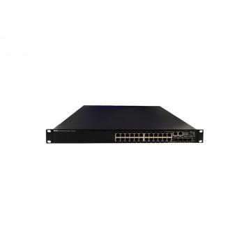 YKR9N | Dell PowerConnect N3024F 24-Port SFP+ Layer 3 Gigabit Ethernet Switch Single Power Supply